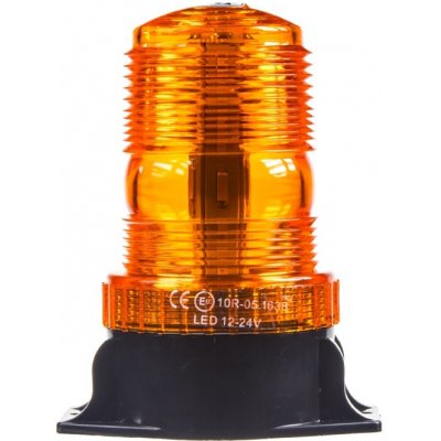 Nicar LED maják oranžový 9-24V, pevná montáž, 30x LED R10 – Zbozi.Blesk.cz