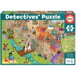 Educa rytířský zámek Detectives Castle hledej 30 předmětů 50 dílků – Zboží Dáma