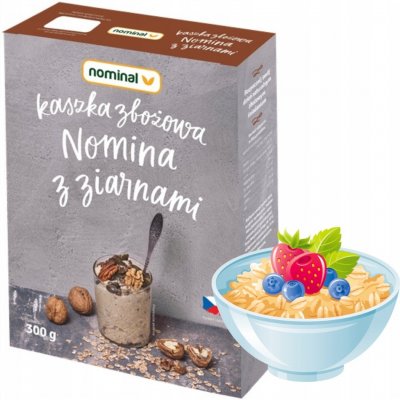 Nominal Cereální kaše semínková 300 g – Zboží Dáma Nominal Cereální kaše semínková 300 g – Zboží Dáma