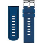 Aligator Watch Straps 22 silikonový řemínek, Blue 22AW0004 – Zboží Mobilmania