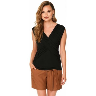 Kojicí a těhotenské tričko Barray černé – Zboží Dáma