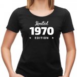 Dámské Tričko LIMITED EDITION ROČNÍK Černé Ročník: 1975 – Zboží Dáma