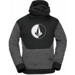Volcom Hydro Riding black PRINT mikiny přes hlavu černá – Sleviste.cz