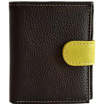 Hellix dámská kožená peněženka P 1255 black multicolor černá