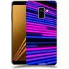 Pouzdro a kryt na mobilní telefon Samsung Pouzdro ACOVER Samsung Galaxy A8 2018 A530F s motivem Led Lights