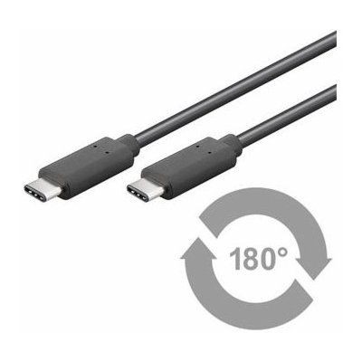 Premiumcord ku31ca05bk USB 3.1 konektor C/male - USB 3.0 A/male, 0,5m, černý – Zbozi.Blesk.cz