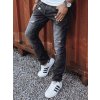 Pánské džíny černé pánské džínové kalhoty UX3822