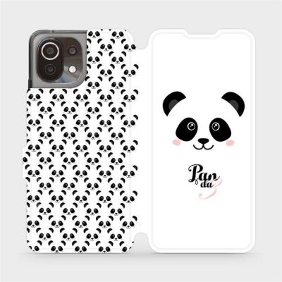 Pouzdro Mobiwear Flipové Xiaomi Mi 11 Lite LTE / 5G - M030P Panda Amálka