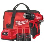 Milwaukee M12 BLDDRC-202C 4933499686 – Zboží Dáma