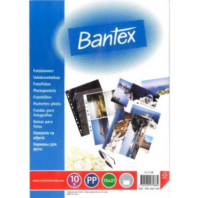 Bantex fólie na fotografie 15x21 cm čirá 2117 08