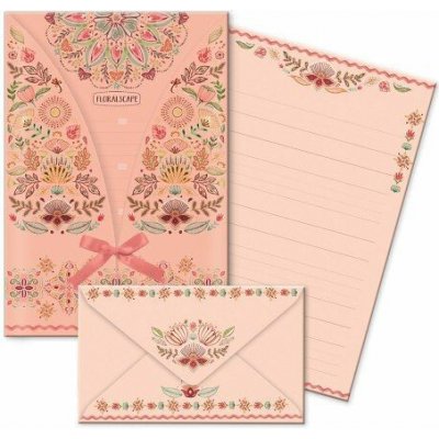 ARGUS Dopisní papíry a obálky Floral Scape 10510389 – Zboží Živě