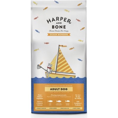 Harper and Bone Dog Adult Large & Medium divy oceánu 12 kg