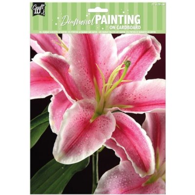 Norimpex Diamantový obrázek A4 Lilie CR2045 – Zboží Mobilmania
