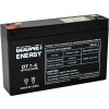 Olověná baterie Goowei Energy OT7-6 7Ah 6V VRLA