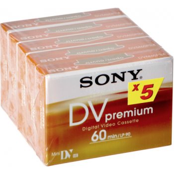 Sony Mini DV M60 PR Premium, 5ks (5DVM60PR)