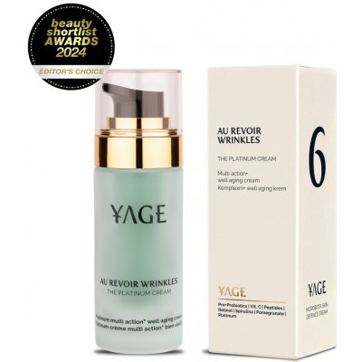 Yage Komplexní well aging krém s platinou Au Revoir Wrinkles 1 ml – Hledejceny.cz