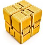 Antistresová kostka Infinity Cube Svíčkománie3D Zlatá leská – Zboží Mobilmania