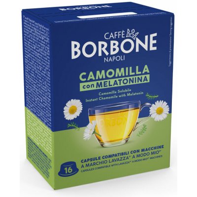 Caffé Borbone Camomilla kapsle Bylinný čaj do Lavazza a Modo Mio 16 ks – Hledejceny.cz