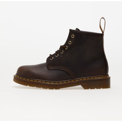 Dr. Martens 101 Dark Brown Crazy Horse – Zboží Mobilmania