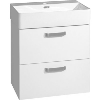 EBS Elva Skříňka umyvadlová 60cm, bílá lesk – Zboží Mobilmania