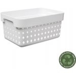PLAST TEAM košík SEOUL malý 26 x 18 x 12,6 cm PH BÍ 60230800 – Zboží Mobilmania