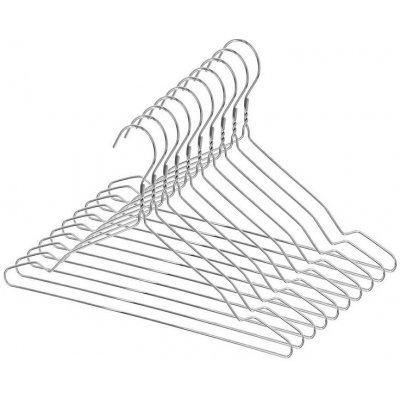 Nikaro Set kovových ramínek Compactor 10 ks bílá – Hledejceny.cz