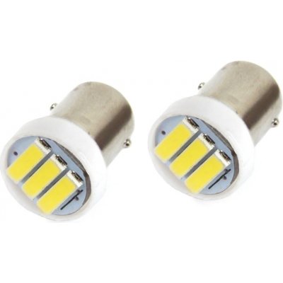 Amio LED žárovky BA9S | 3 SMD LED 7020 bílé | – Hledejceny.cz