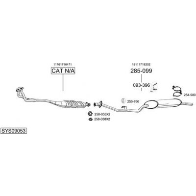 BOSAL BS 800-131 – Hledejceny.cz