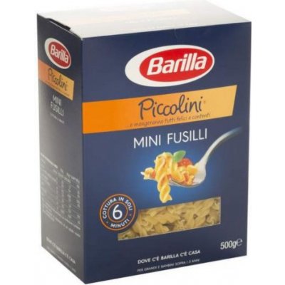 Barilla Mini Fusilli 0,5 kg – Zboží Dáma