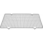 Chladicí mřížka na dorty a pečivo, černá, výška: 20 mm, délka: 410 mm, šířka: 255 mm – Zboží Dáma