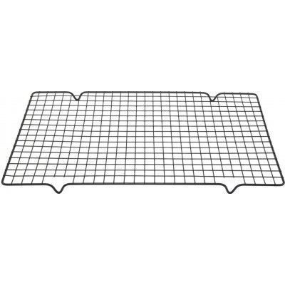 Chladicí mřížka na dorty a pečivo, černá, výška: 20 mm, délka: 410 mm, šířka: 255 mm – Zboží Dáma