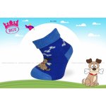 Hoza Kojenecké ponožky FROTÉ pejsek s ABS H252 od 69kč Modrá – Zboží Dáma