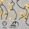 Vánoční osvětlení Emos ZY0902T 80 LED řetěz kuličky 8m teplá bílá časovač