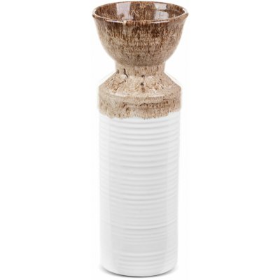 EUROFIRANY DEKORAČNÍ VÁZA ERINA (07) 13X35 CM KRÉMOVÁ – Hledejceny.cz