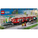 LEGO® City 60423 Tramvaj a zastávka v centru města – Zboží Živě