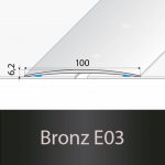 Profil Team Přechodový profil šampaň E02 100mm 1 m – Sleviste.cz