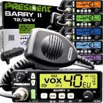 President BARRY II FM ASC 12/24 V – Zboží Mobilmania
