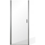 Roth Jednokřídlé sprchové dveře BADEN I pro instalaci do niky Brillant Sklo TRANSPARENT Univerzální 80 cm 4000853 – Zboží Mobilmania