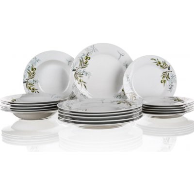 Banquet Jídelní sada OLIVES 18 ks – Zboží Dáma