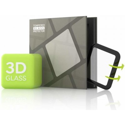 Tgp Tempered Glass Protector 3D voděodolné tvrzené sklo pro Apple Watch 3 38 mm černé TGR-AW338M-BL – Zboží Mobilmania