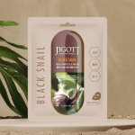Jigott Black Snail Real Ampoule Mask Regenerační maska se šnečím slizem 27 ml – Zboží Dáma