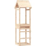 VidaXL Dětský domeček na hraní 53x465x194 cm borovicové dřevo – Zboží Dáma