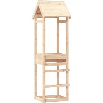 VidaXL Dětský domeček na hraní 53x465x194 cm borovicové dřevo – Zboží Dáma