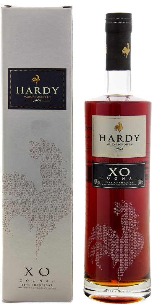 Hardy Cognac Hardy XO Fine Champagne Cognac 40% 1 l (karton)