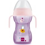 MAM Hrnek na učení Learn to drink cup 270ml RŮŽOVÁ – Sleviste.cz