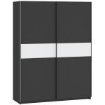 Intermeble s posuvnými dveřmi BERNO 150 černá – Zboží Dáma