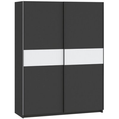 Intermeble s posuvnými dveřmi BERNO 150 černá – Zboží Dáma