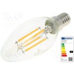 Osram 4058075438637 žárovka LED teple bílá E14 230VAC 470lm P 4W 2700K CRImin 80 – Hledejceny.cz
