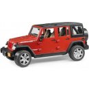 Bruder 2525 JEEP WRANGLER Rubicon červená