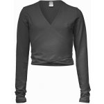 Papillon Cross-over Long Sleeves baletní svetr černá – Zboží Dáma